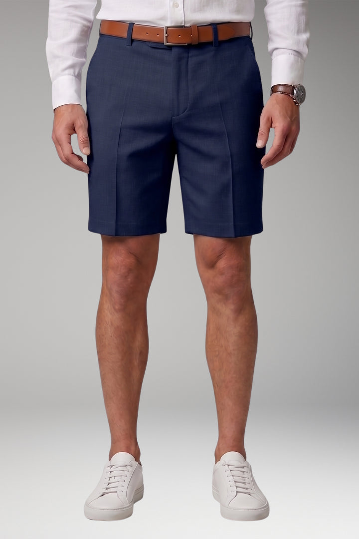 Mens_Pleated_Shorts_Button_and_Zipper_Front_with_Belt_Loops_7