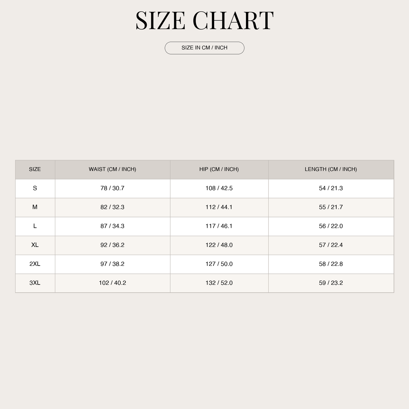 Men's Pleated Shorts – Button and Zipper Front with Belt Loops size chart