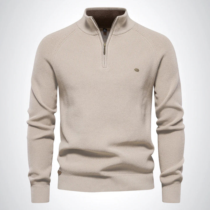Mens_Polished_Sweater_Soft_Cotton_and_Zipper_Collar_2