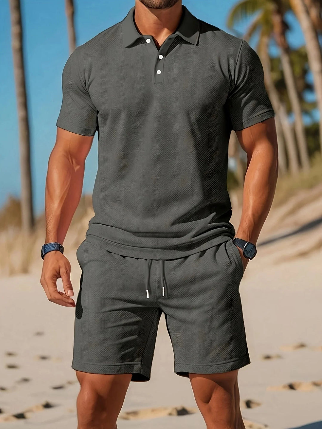 Mens_Polo_Shorts_Set_Complete_Summer_Beach_Outfit_5
