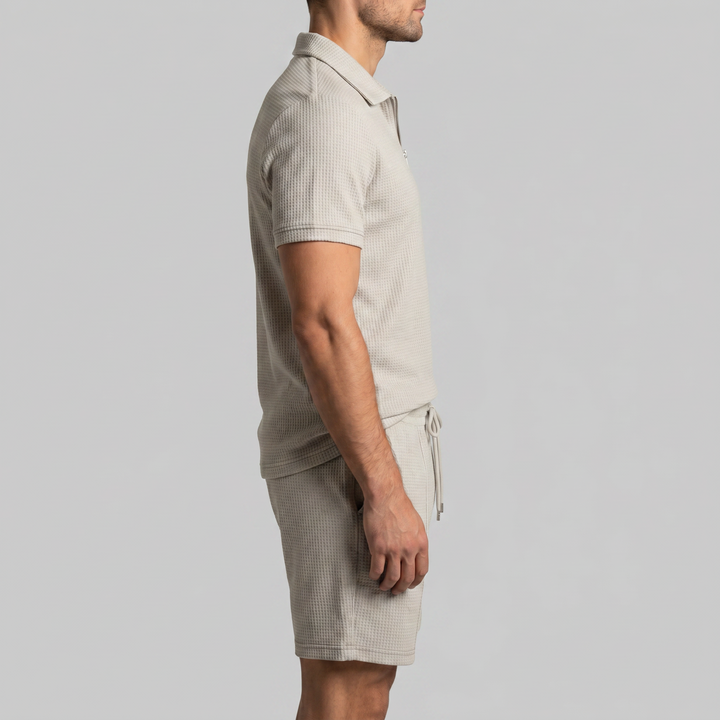 Mens_Polo_Shorts_Set_Short_Sleeves_with_Zipper_Collar_16