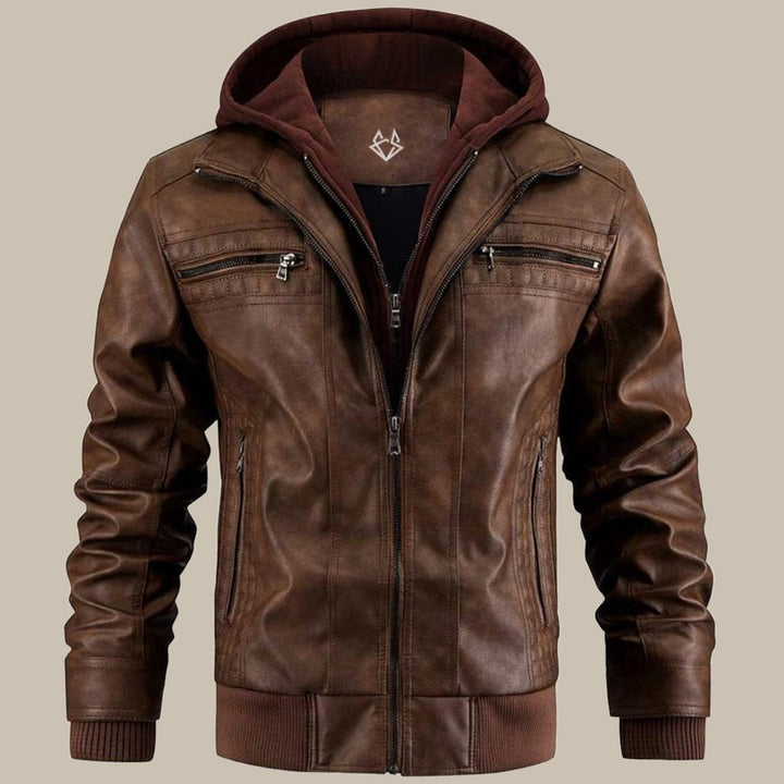 Mens_Premium_Classic_Leather_Jacket_With_Hood_3