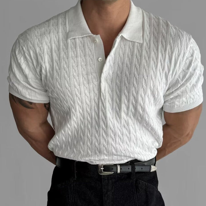 Mens_Riviera_Polo_Shirt_Cotton_Knit_with_Lapel_Collar_6