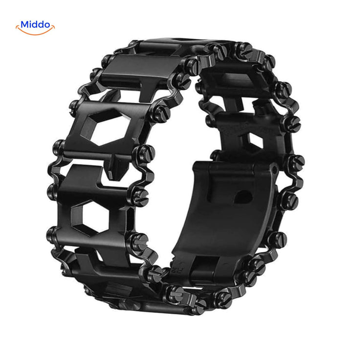 Men's Robust Multitool Bracelet – 29 Functions with or without Logo 17