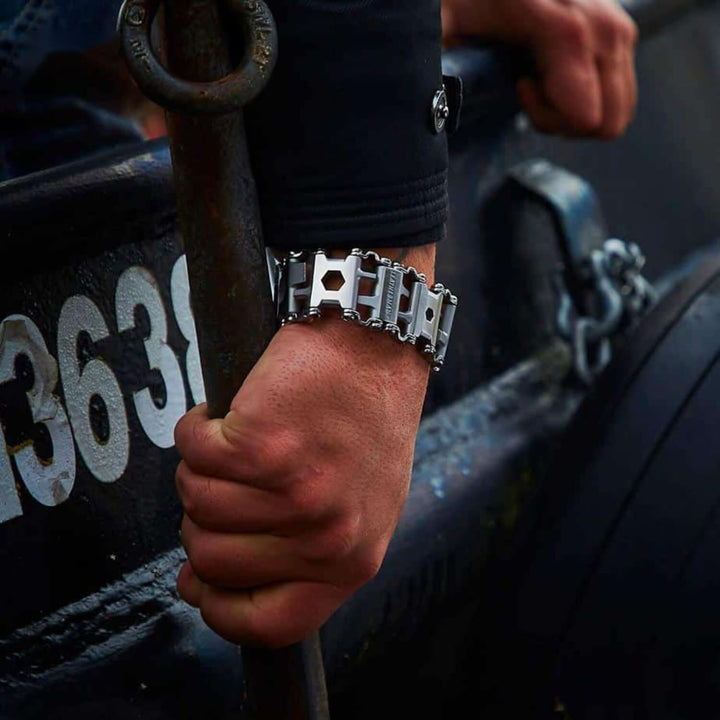 Men's Robust Multitool Bracelet – 29 Functions with or without Logo 2