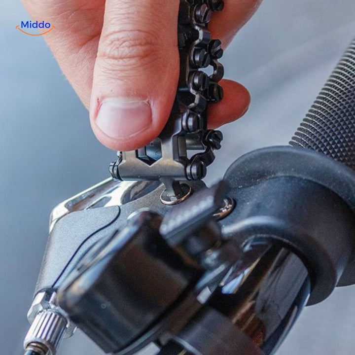 Men's Robust Multitool Bracelet – 29 Functions with or without Logo 9