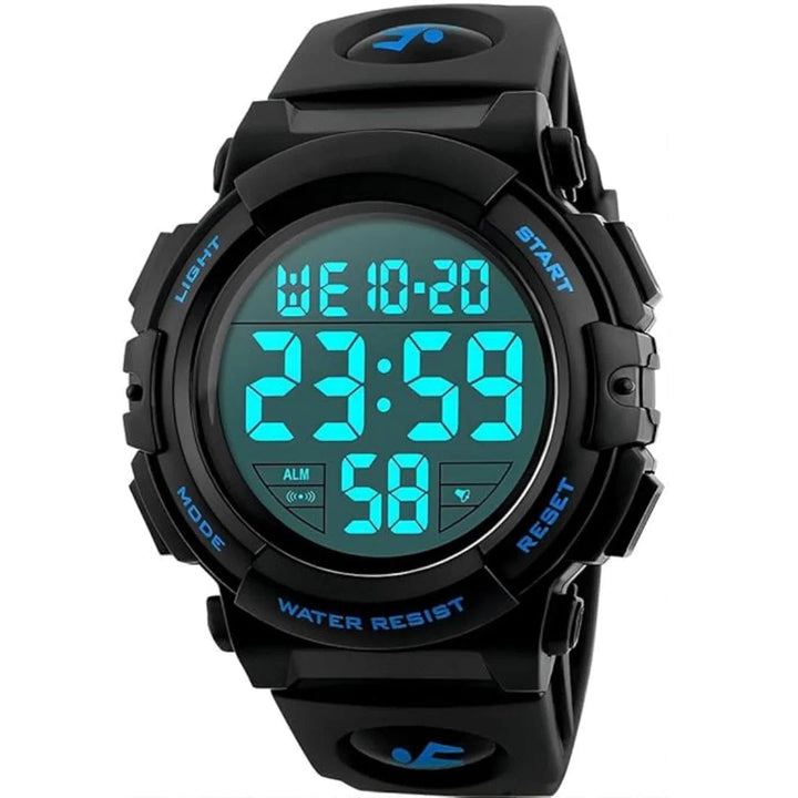 Men's Robust Sport Watch – Digital with Clear LED Display and Waterproof for Everyday Life 1