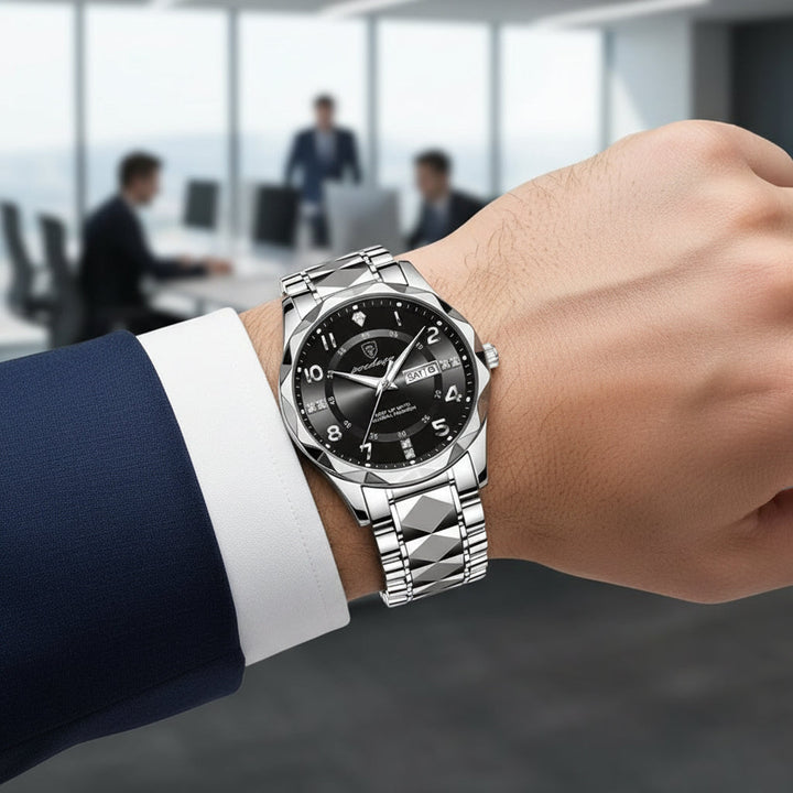 Men's Robust Titanium Sports Watch – Durable and Waterproof for Active Wear 6