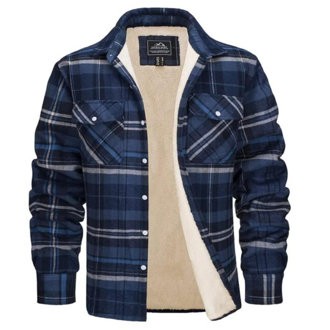 Mens_Sherpa_Shirt_Jacket_Plaid_with_Warm_Lining_10