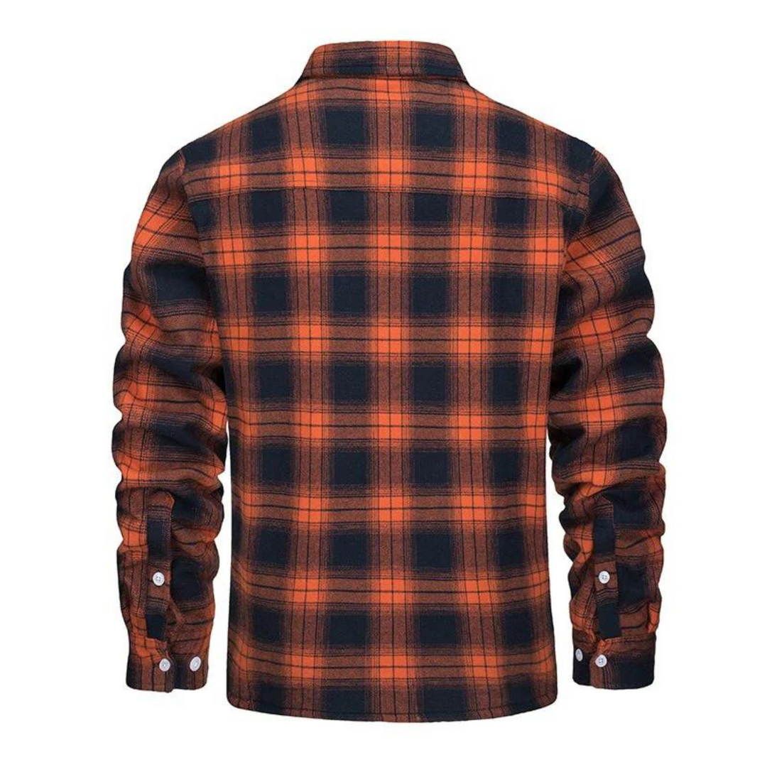 Mens_Sherpa_Shirt_Jacket_Plaid_with_Warm_Lining_2