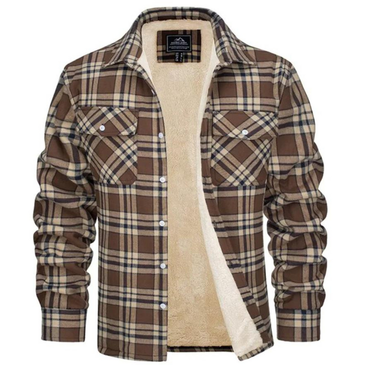 Mens_Sherpa_Shirt_Jacket_Plaid_with_Warm_Lining_8