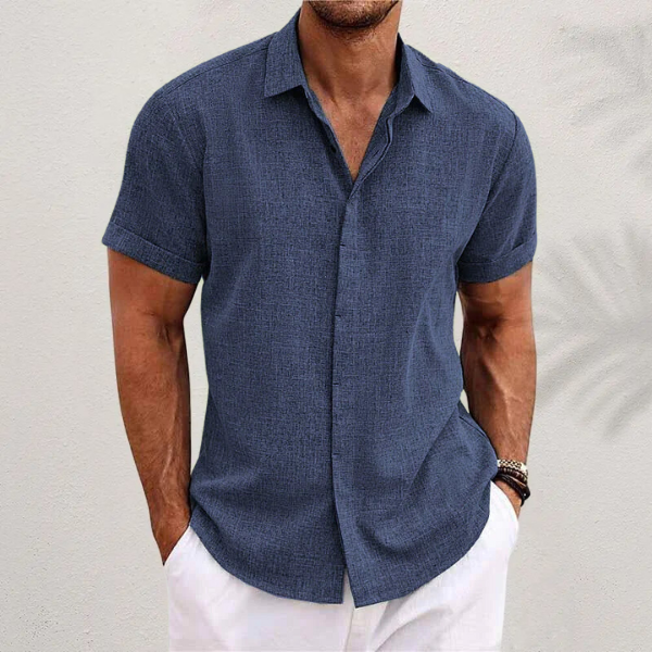 Mens_Short_Sleeve_Shirt_Breathable_and_Lightweight_with_Comfort_1