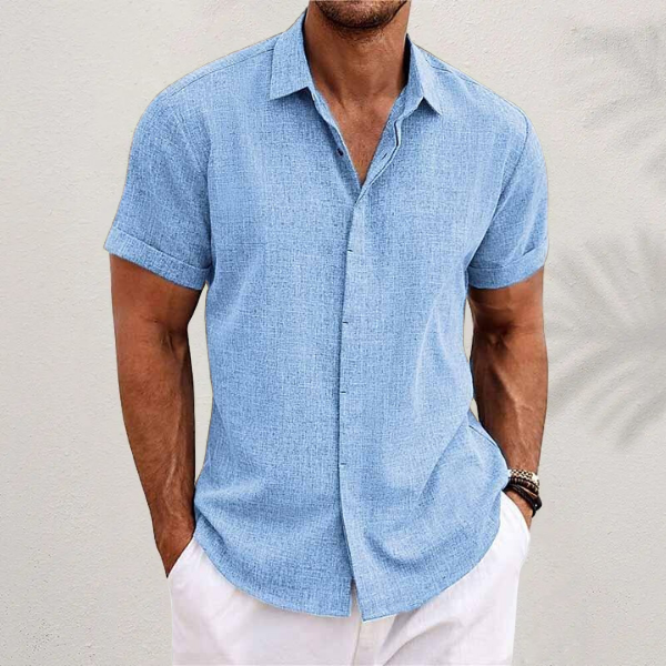 Mens_Short_Sleeve_Shirt_Breathable_and_Lightweight_with_Comfort_2