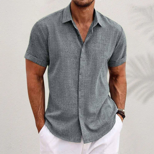 Mens_Short_Sleeve_Shirt_Breathable_and_Lightweight_with_Comfort_3