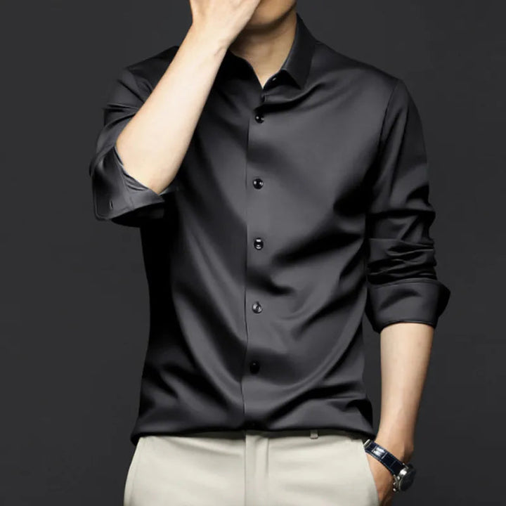 Mens_Silk_Shirt_Refined_luster_light_feel_1