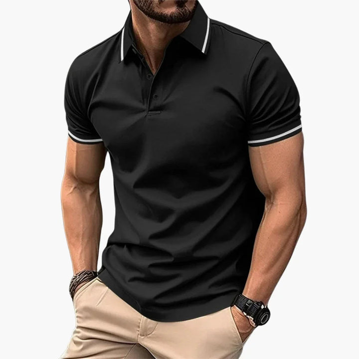 Mens_Slim_Fit_Polo_Shirt_Short_Sleeves_with_Casual_Cut_4