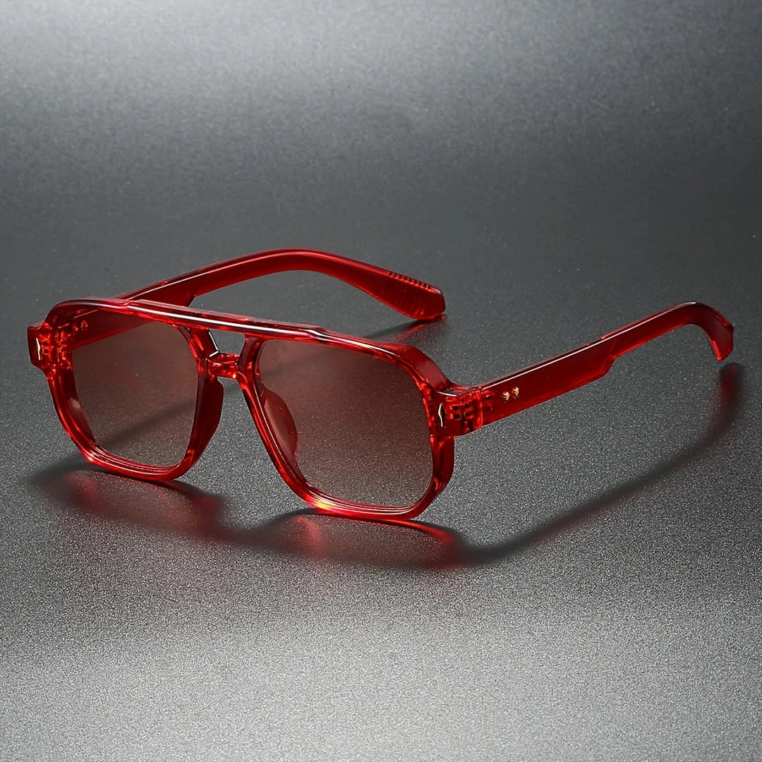 Men's Square Retro Sunglasses – UV400 Protection 6