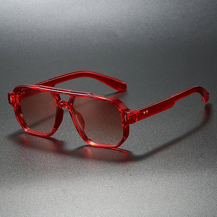 Men's Square Retro Sunglasses – UV400 Protection 6