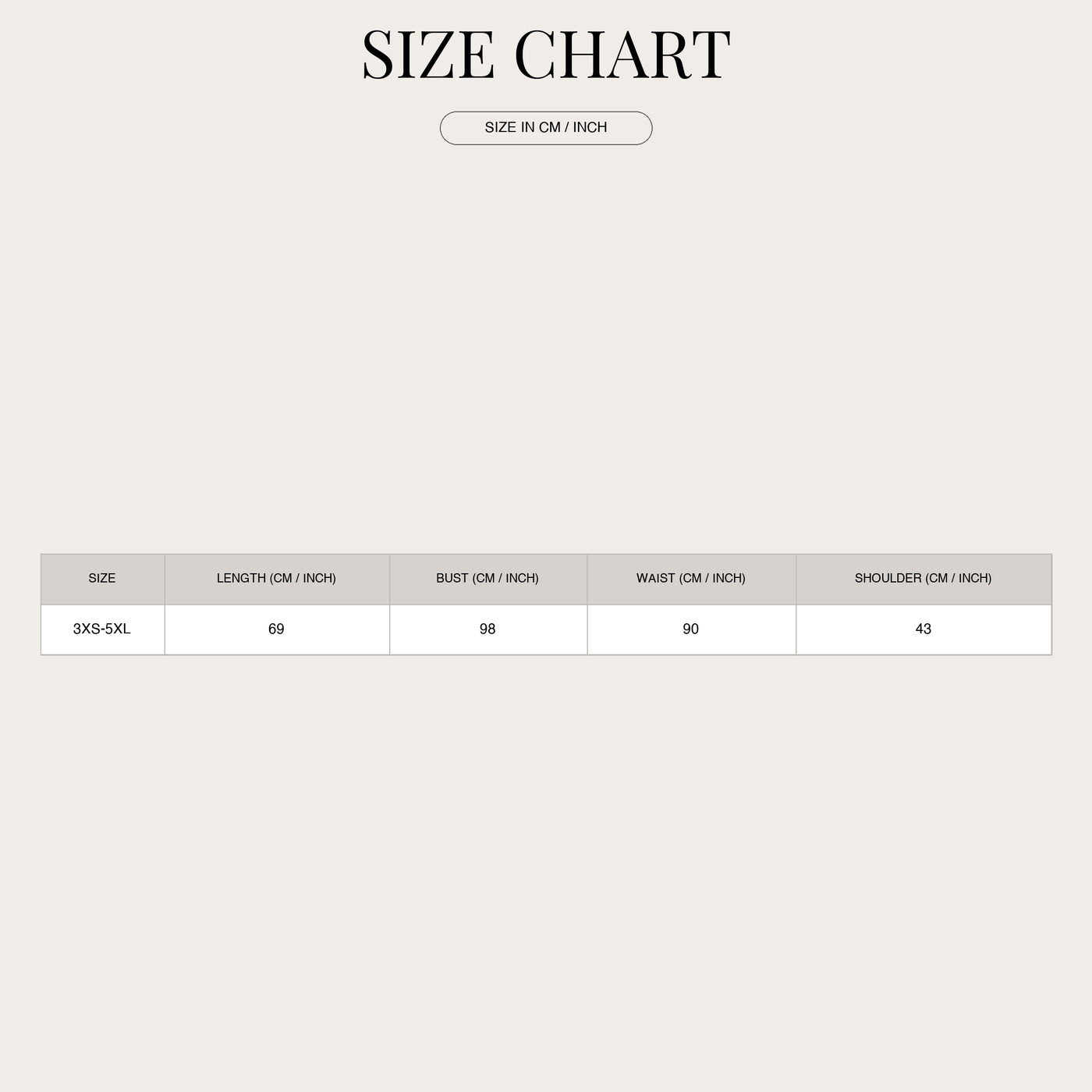 Men's Modern Stretch Shirt – Slim Fit and Comfortable size chart