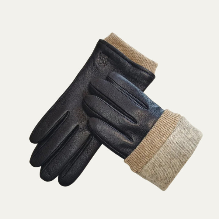 Men's Stylish Leather Gloves – Soft Wool Lined for Cold Days 5