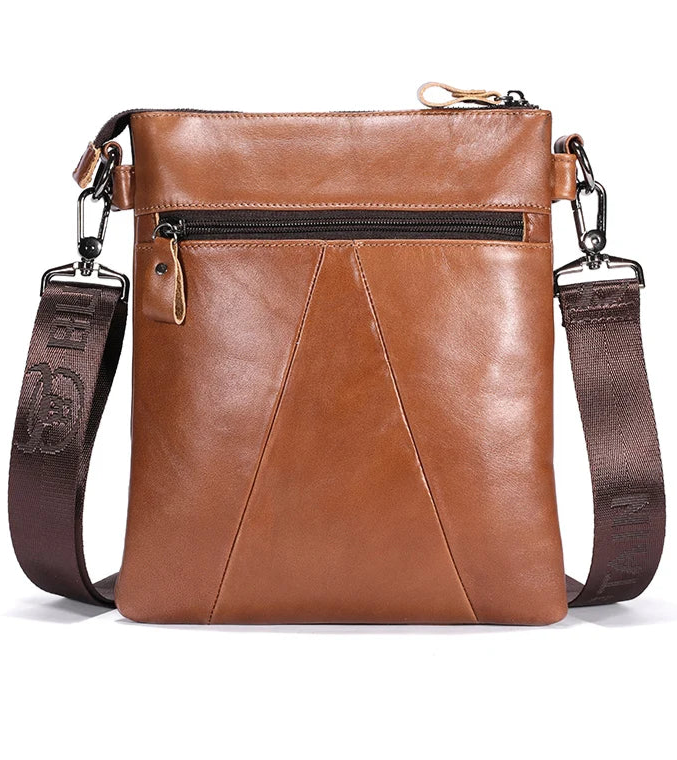 Men's Stylish Leather Shoulder Bag – Functional for Everyday and Profession 15
