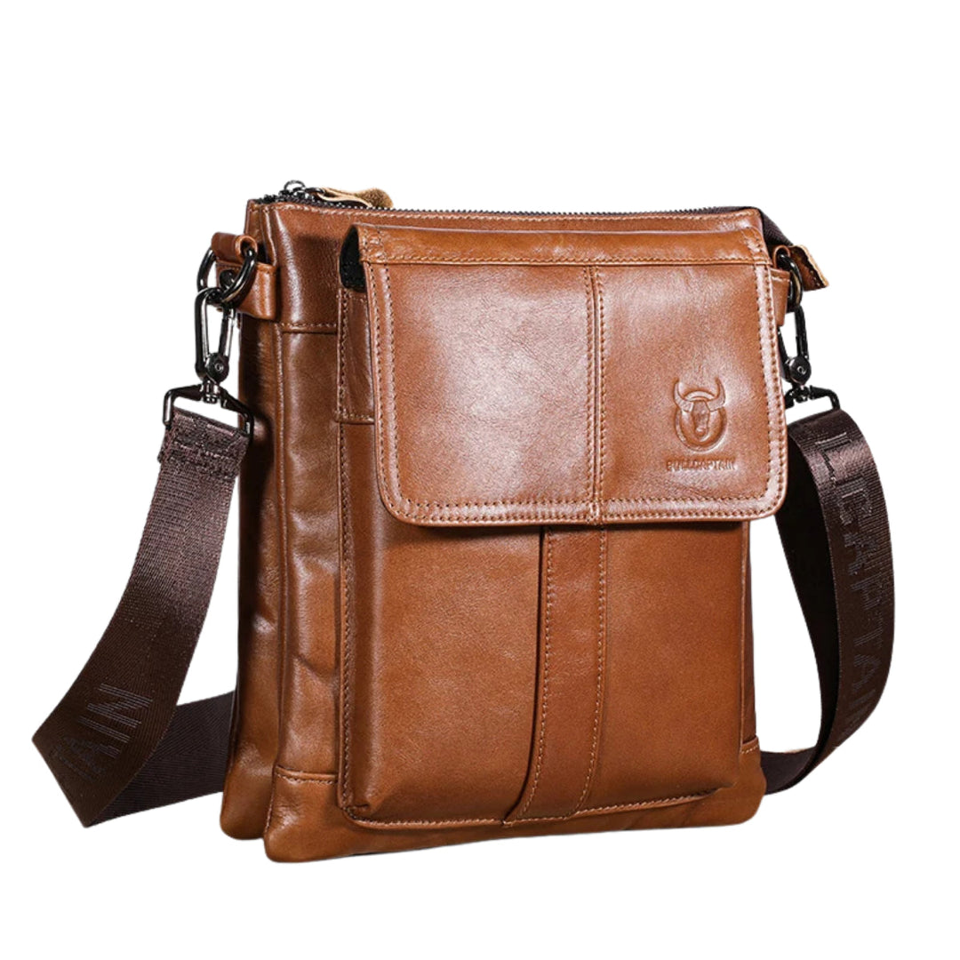 Men's Stylish Leather Shoulder Bag – Functional for Everyday and Profession 16