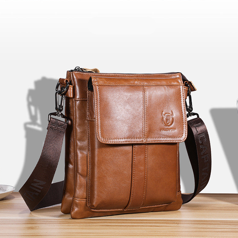 Men's Stylish Leather Shoulder Bag – Functional for Everyday and Profession 5