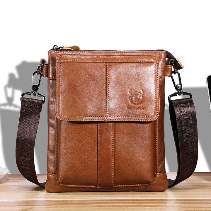 Men's Stylish Leather Shoulder Bag – Functional for Everyday and Profession 6
