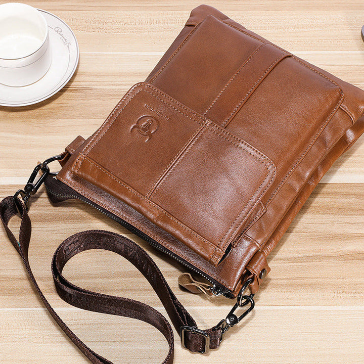 Men's Stylish Leather Shoulder Bag – Functional for Everyday and Profession 8