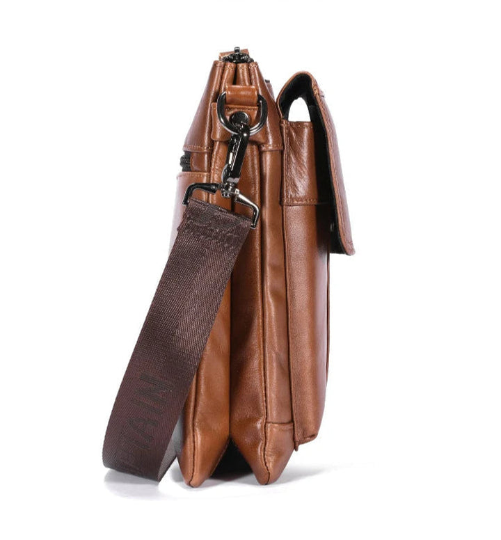 Men's Stylish Leather Shoulder Bag – Functional for Everyday and Profession 9