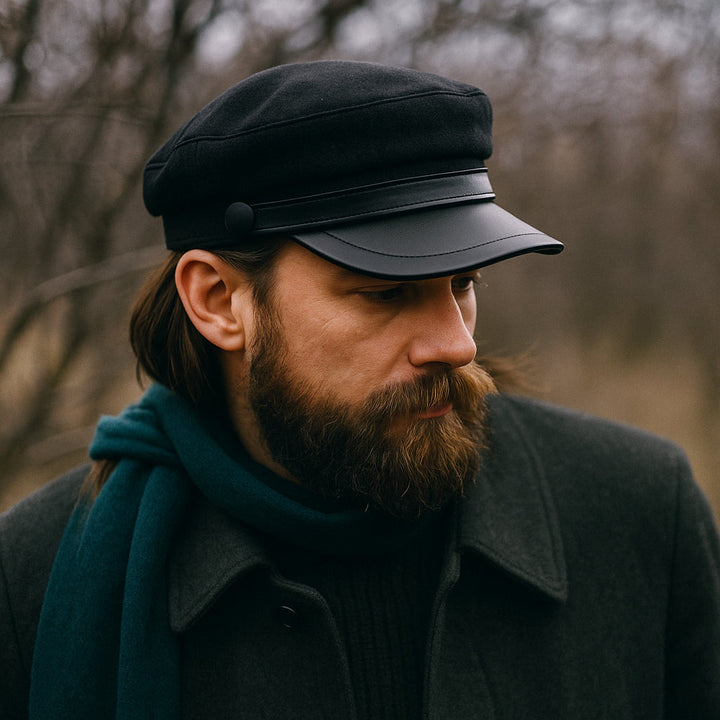 Men's Stylish Riviera Fisherman's Hat – Light Felt Crown 1