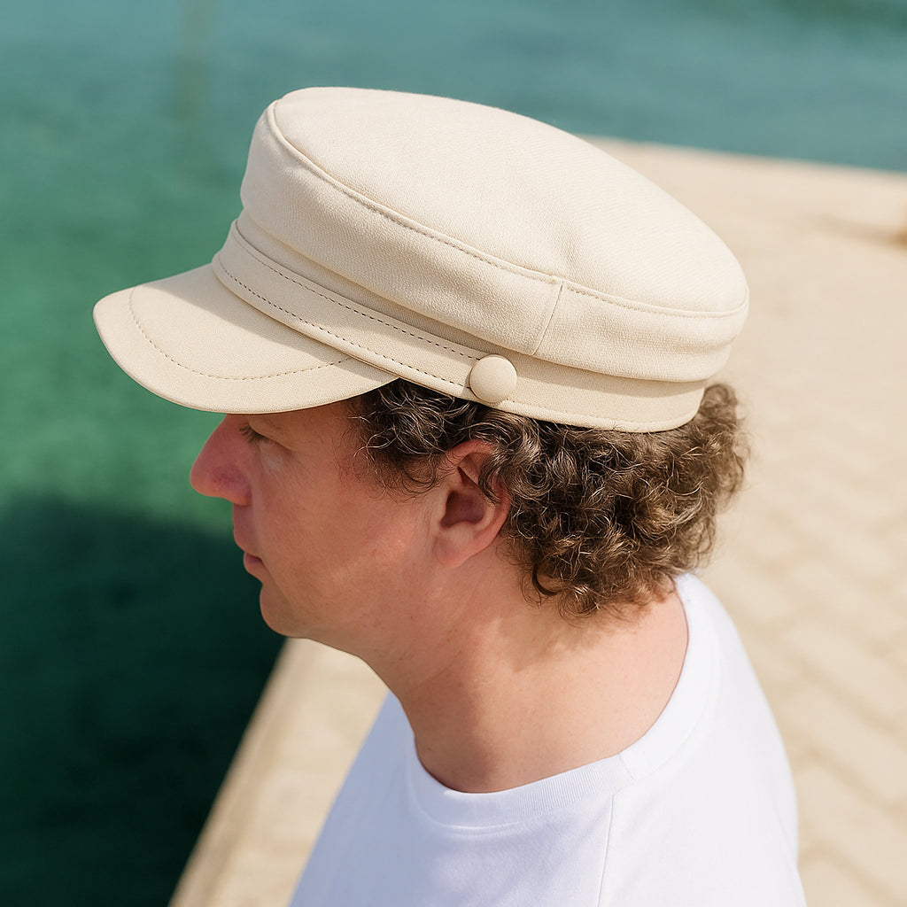 Men's Stylish Riviera Fisherman's Hat – Light Felt Crown 3