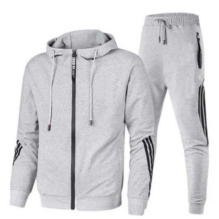 Mens_Tracksuit_Set_Athletic_Hooded_with_Stripes_2