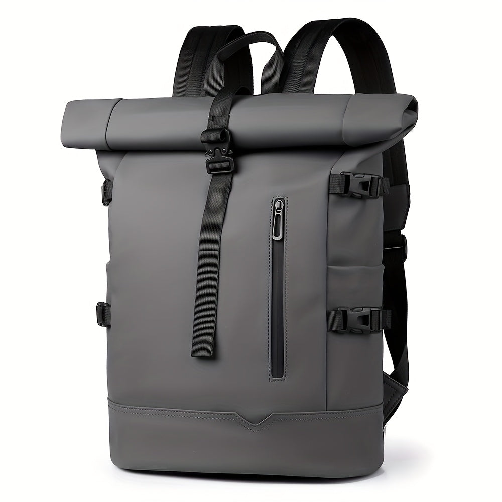 Men's Waterproof Backpack – Laptop Compartment and USB Connection 10