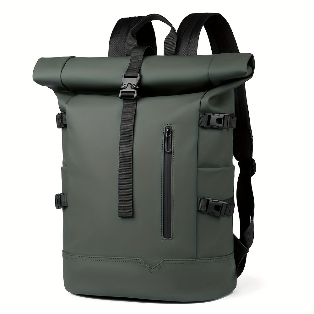Men's Waterproof Backpack – Laptop Compartment and USB Connection 9