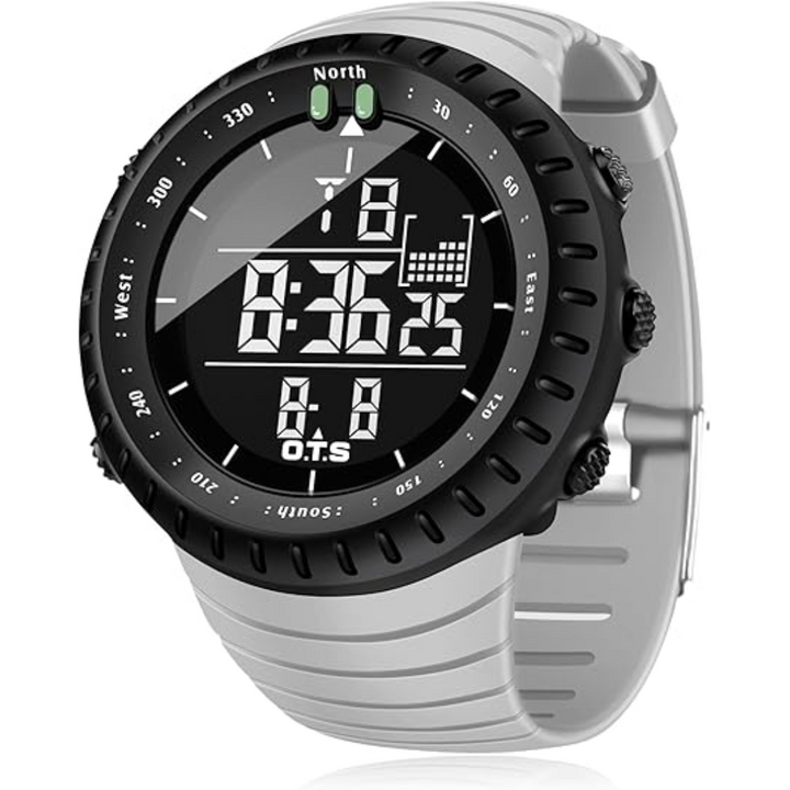 Men's Waterproof Digital Sports Watch – Rugged Outdoor Watch 1