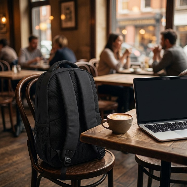 Men's Waterproof Oxford Backpack – With Laptop Compartment and Organization System 2