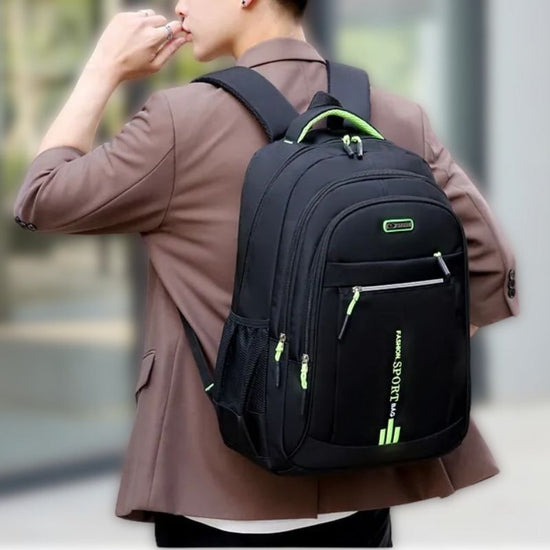 Men's Waterproof Oxford Backpack – With Laptop Compartment and Organization System 3
