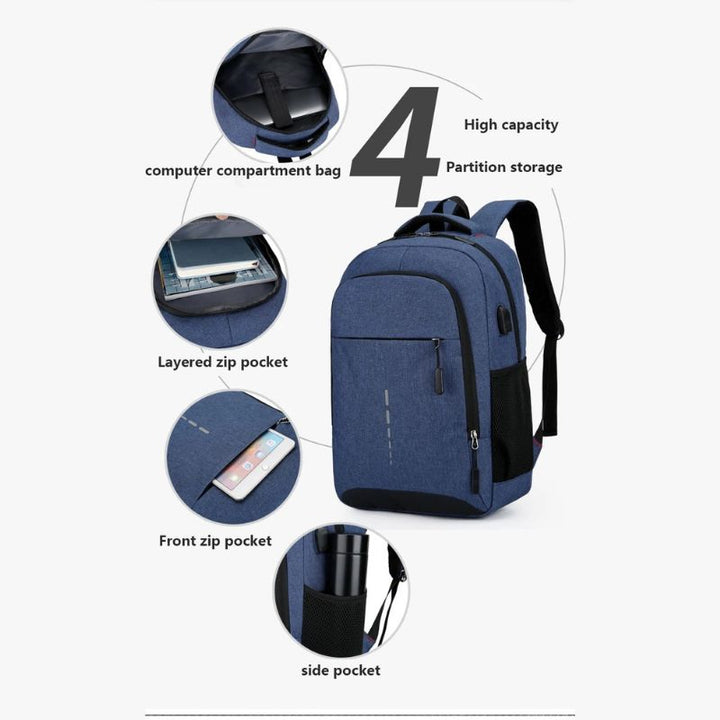 Men's Waterproof Sports Backpack – Lightweight Travel Backpack 8
