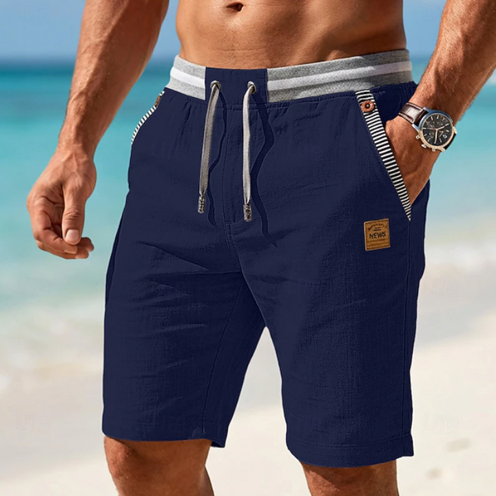 Mens_Wide_Cut_Casual_Shorts_Drawstring_Waist_for_Easy_Wear_5