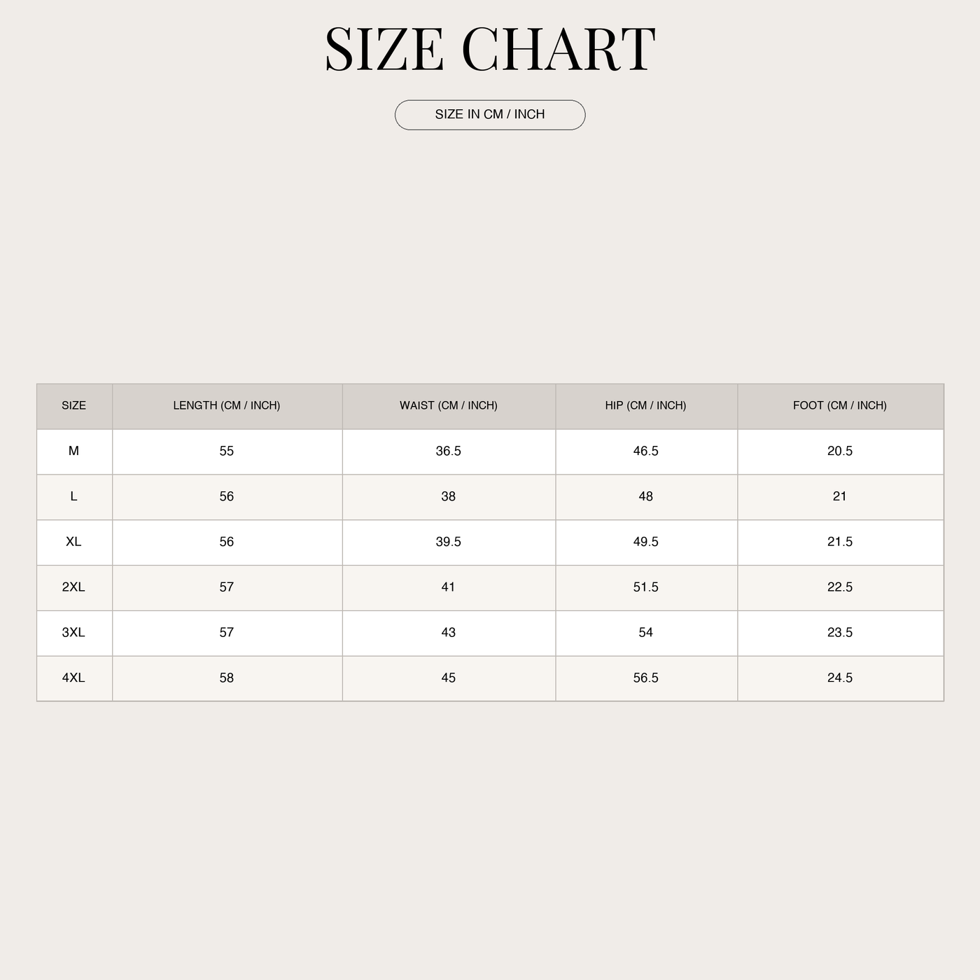 Men's Wide-Cut Casual Shorts – Drawstring Waist for Easy Wear size chart
