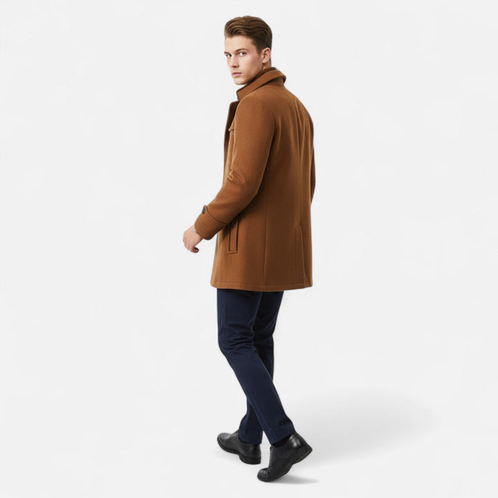 Mens_Wool_Trench_Coat_Double_Collar_Zipped_3