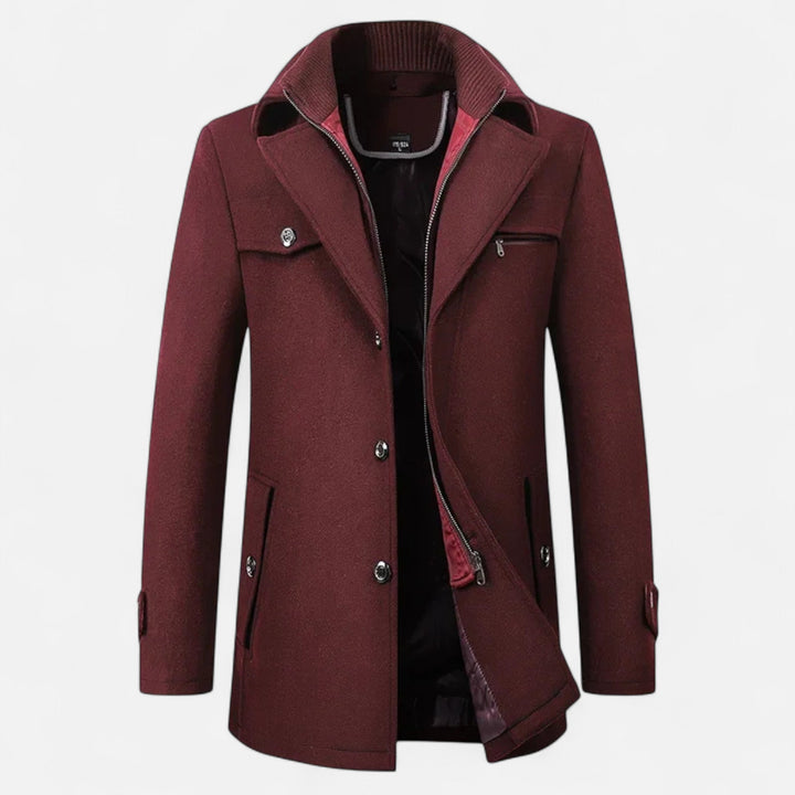Mens_Wool_Trench_Coat_Double_Collar_Zipped_5