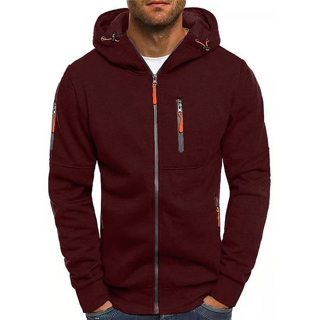 Mens_Zip_Up_Hoodie_Cotton_with_Athletic_Fit_5