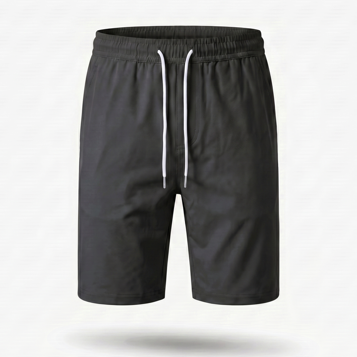 Modern Everyday Pull-On Shorts with Side Pockets for Men