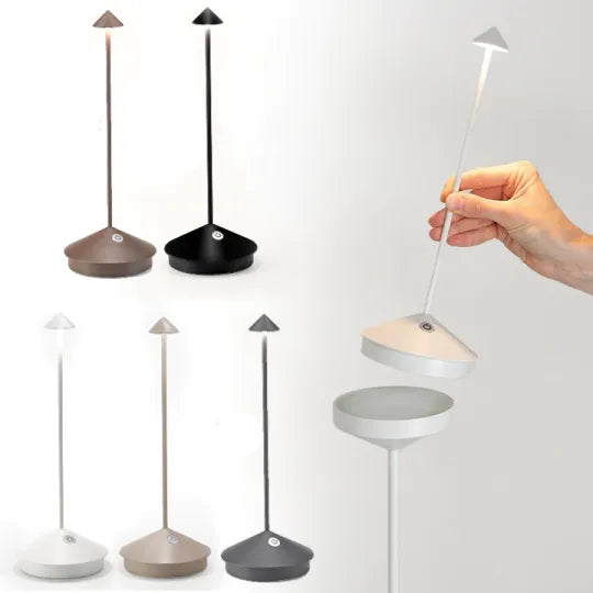 Modern Wireless LED Table Lamp – Dimmable Battery-Powered for Indoor & Outdoor Settings 14