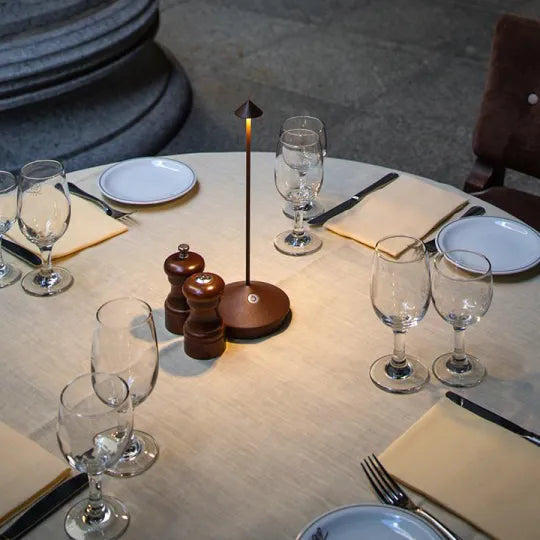 Modern Wireless LED Table Lamp – Dimmable Battery-Powered for Indoor & Outdoor Settings 22