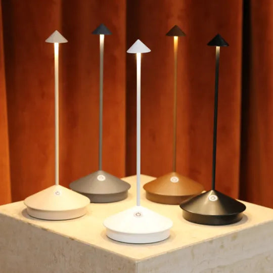 Modern Wireless LED Table Lamp – Dimmable Battery-Powered for Indoor & Outdoor Settings 6