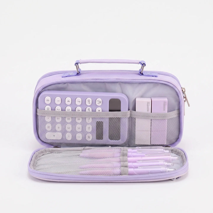 Multi-compartment Pencil Case – Optimal Organization with Double Zipper 5