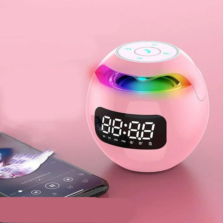 Multifunctional Digital LED Alarm Clock with Bluetooth Speaker – Night Light and Music Synchronization System 3